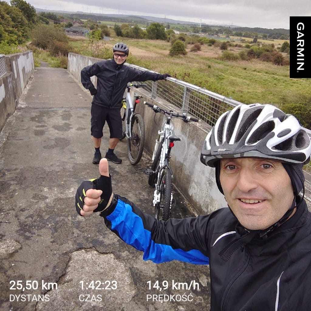 Our biking team is not sleeping—here are them, reporting from&nbsp;Douglas