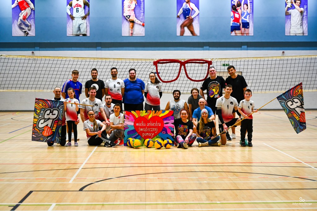 Exciting Volleyball Training  with Edinburgh Bears for WOŚP.&nbsp;❤️