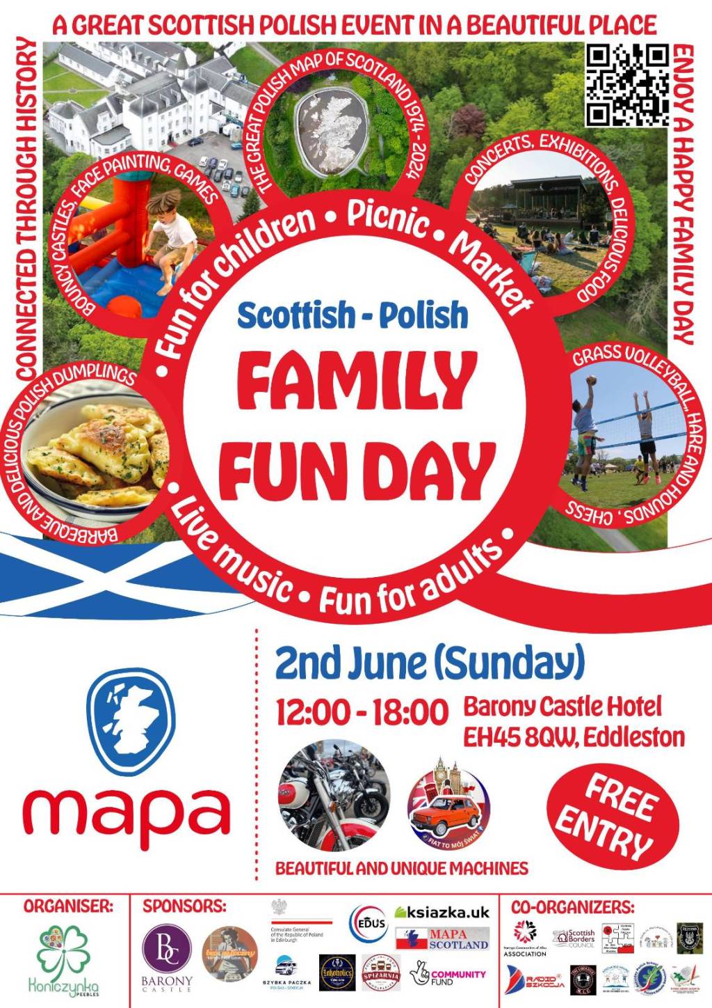 2nd June 2024 — FCA Association joins #wiemkimjestem (I know who I am) campaign with Koniczynka School in Peebles: Scottish–Polish family&nbsp;day!